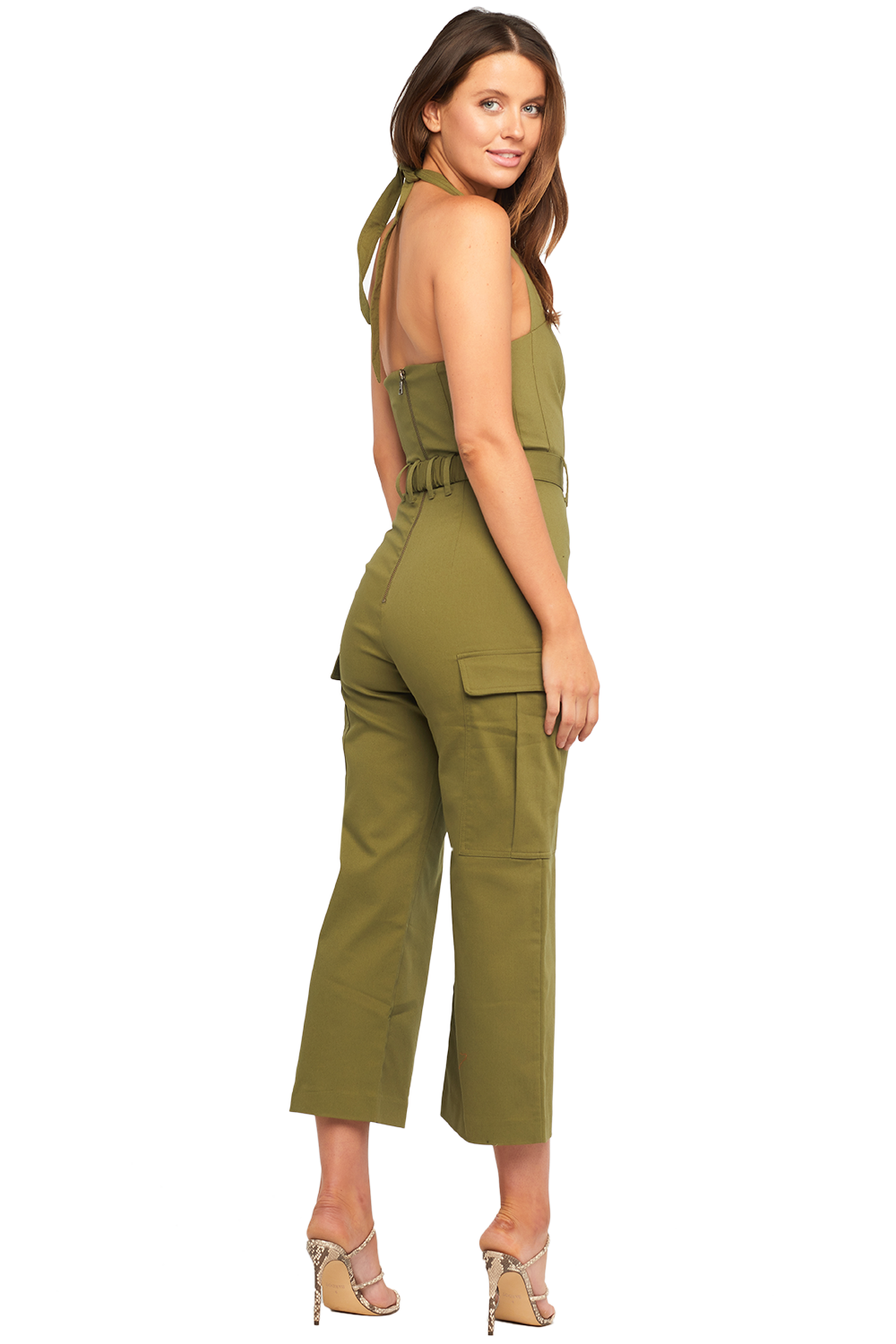 Halter Neck Jumpsuit | Ladies Clothing & Playsuits & Jumpsuits | Bardot
