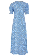 MILLIE FLORAL DRESS in colour POWDER BLUE
