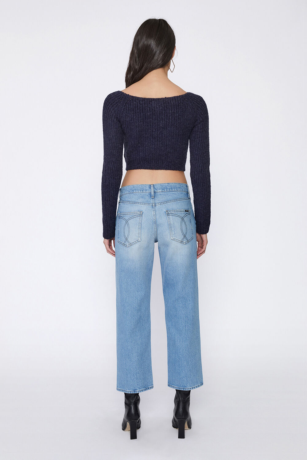 Margot cropped straight leg jeans best sale
