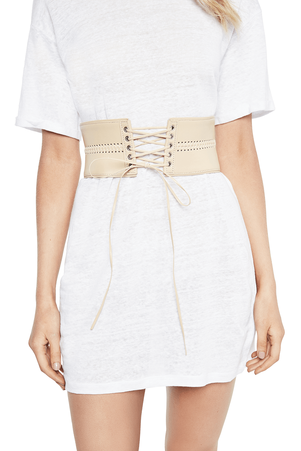 Beige corset belt clearance