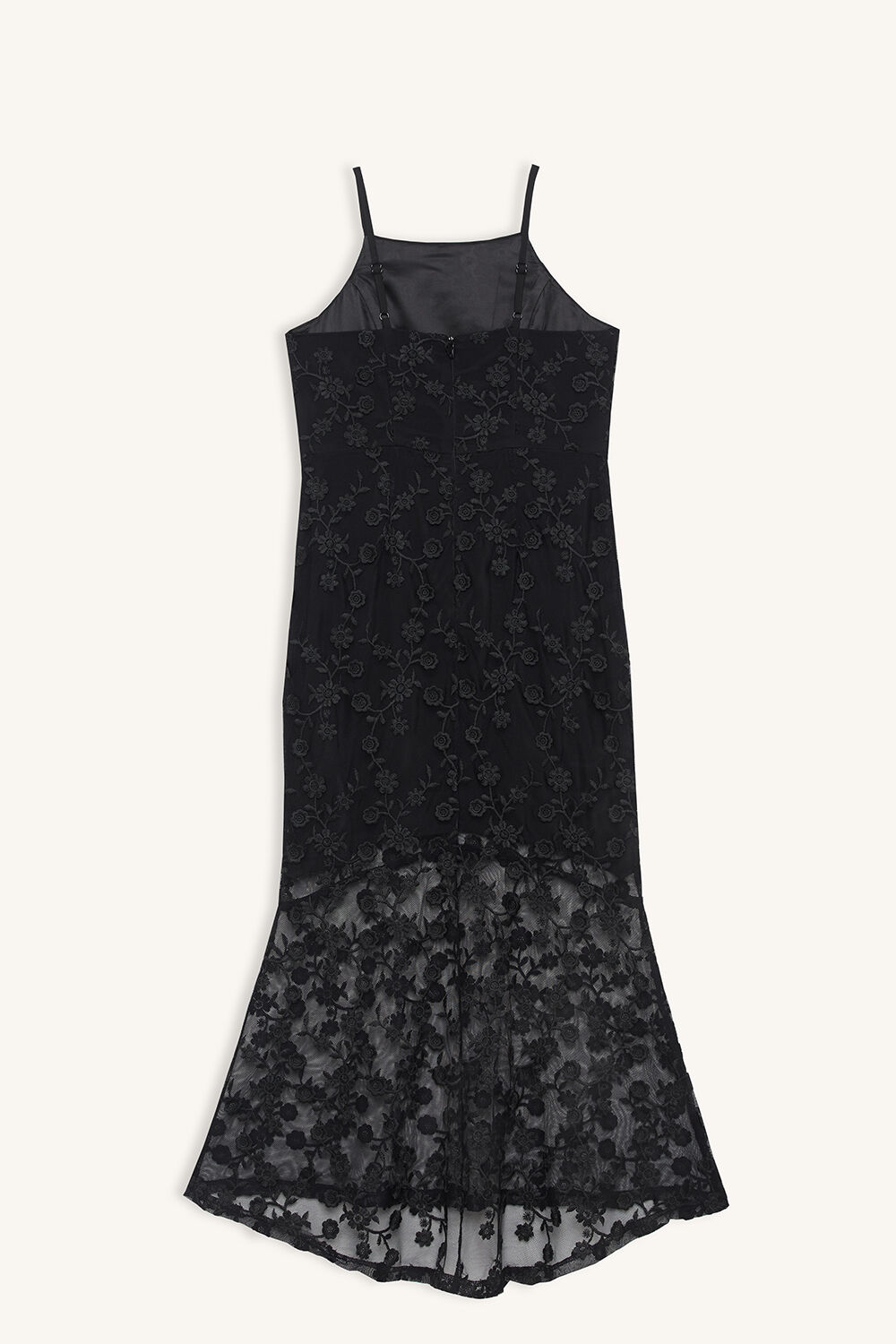 Sara Mesh Dress in Black Bardot Junior