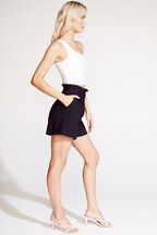 MELANIE CROP TOP in colour BRIGHT WHITE