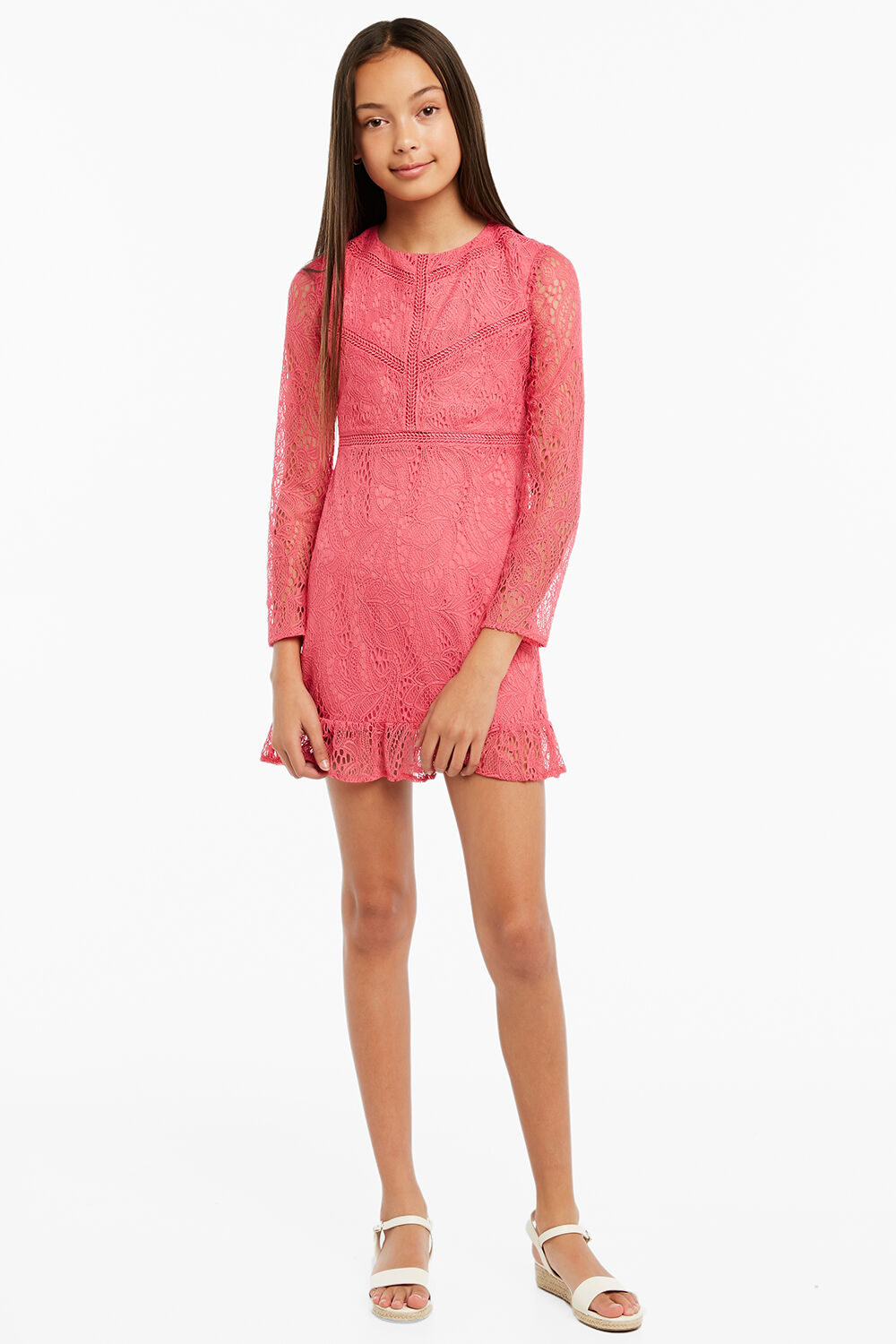 Mellia Lace Dress | Tween 7-16 Tween Girls 7-16 | Bardot Junior