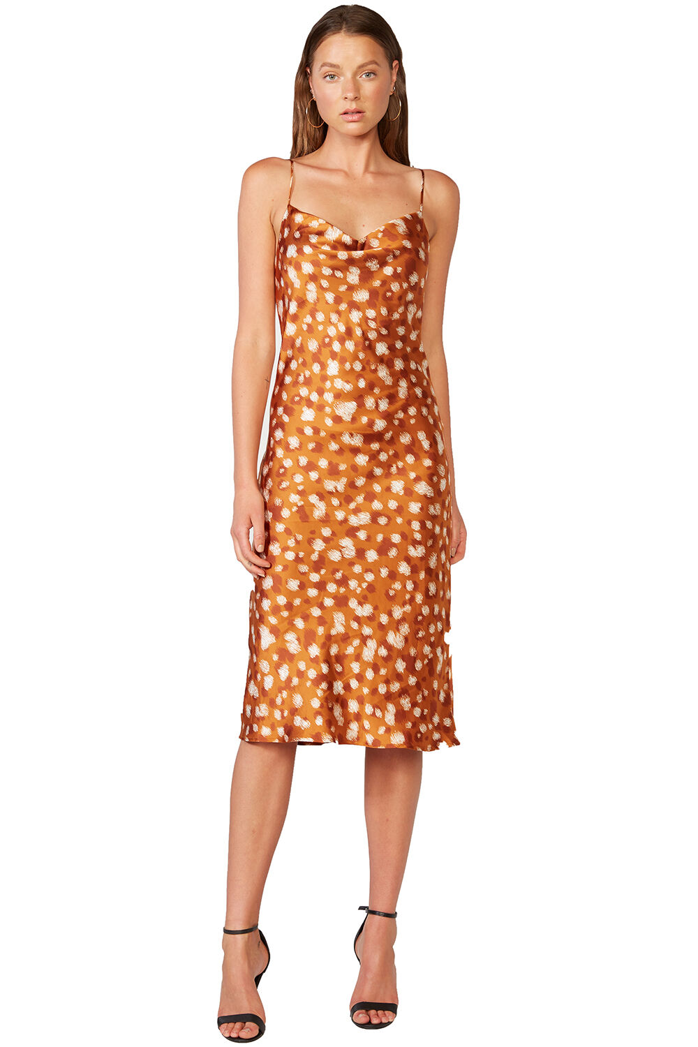 Slip dress print clearance