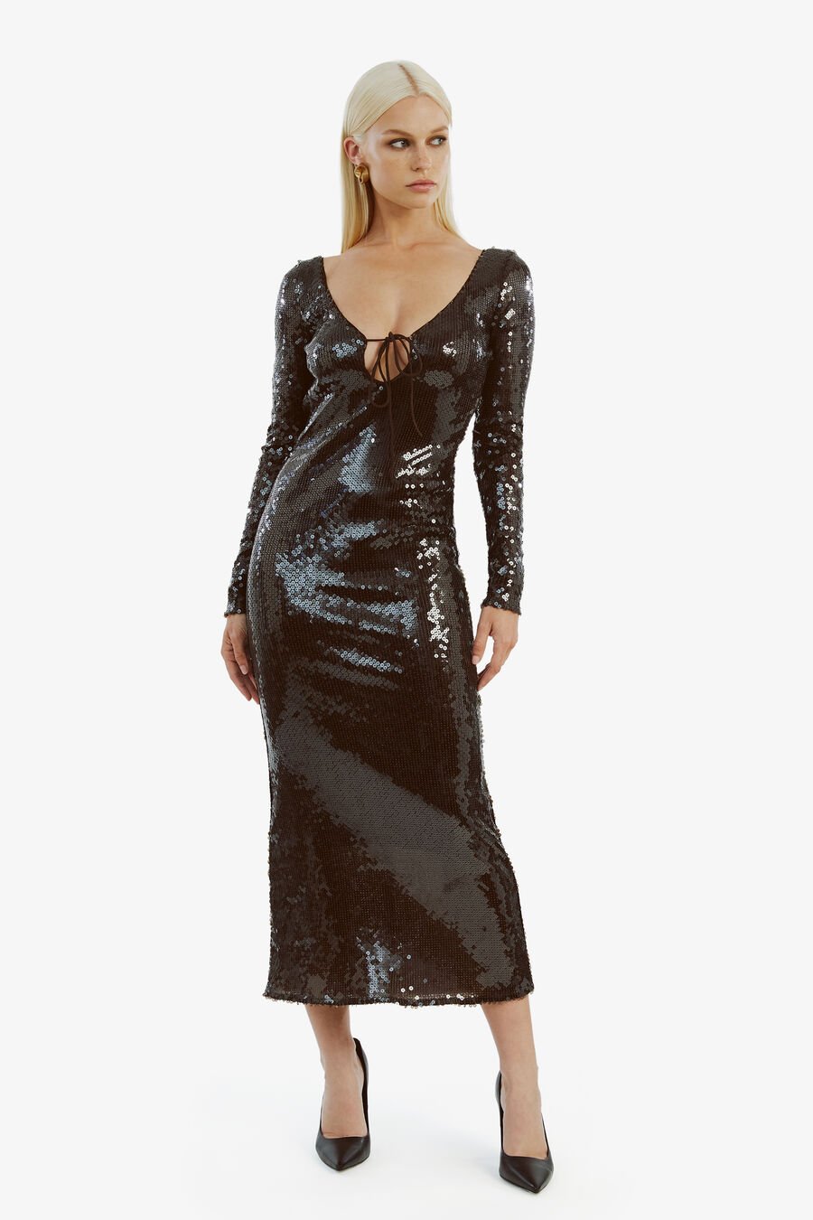 Verona Sequin Maxi Dress