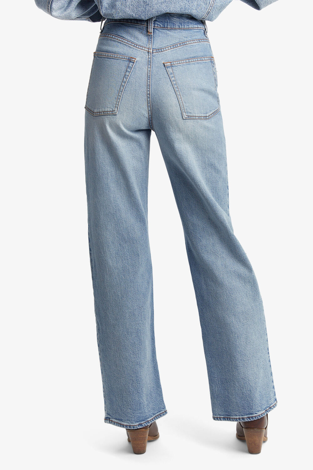 NOUVELLE STRAIGHT LEG JEAN in colour MIDNIGHT NAVY