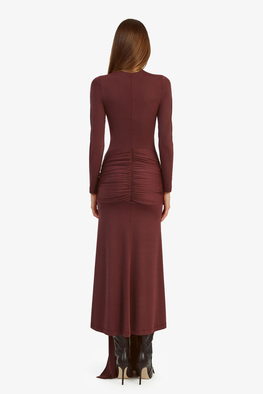 Alix Maxi Tie Front Dress