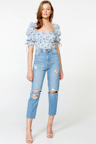 BREM TOP in colour TRUE NAVY