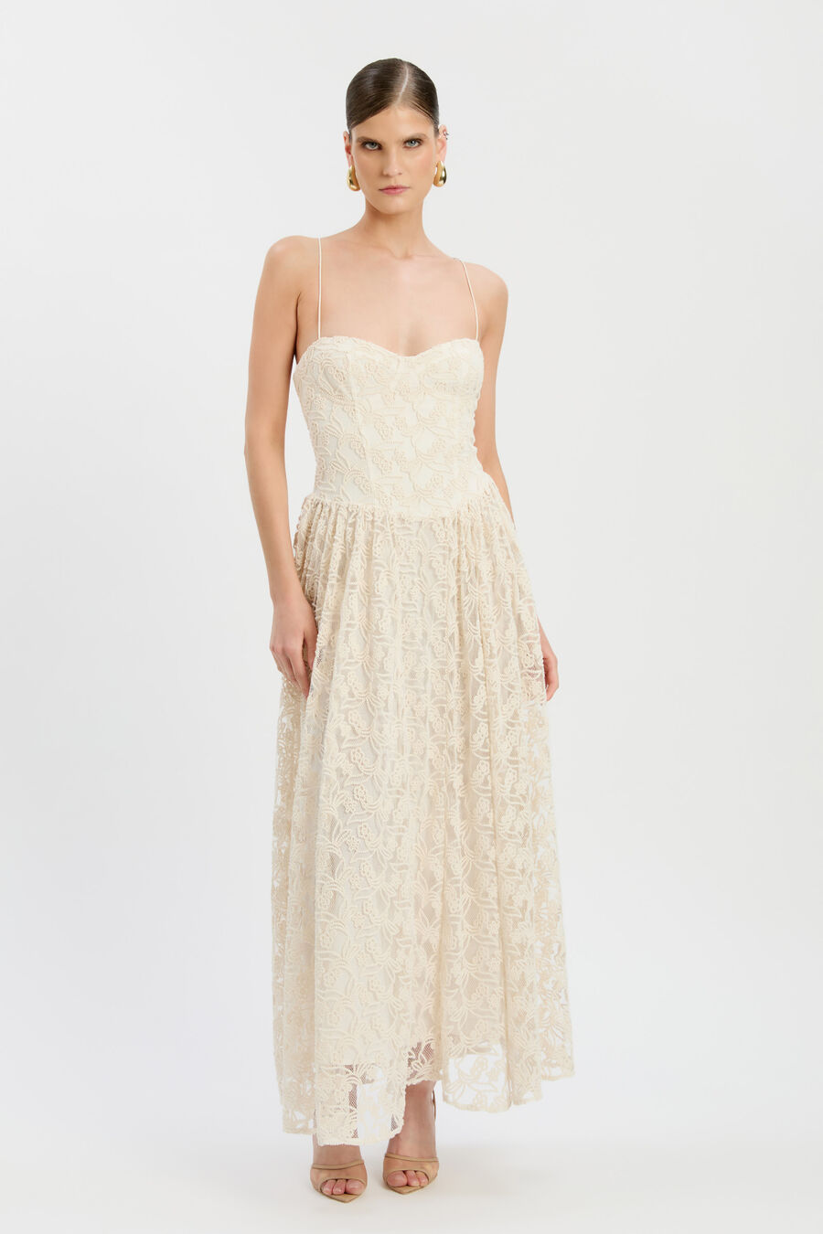 Estie Broderie Maxi Dress
