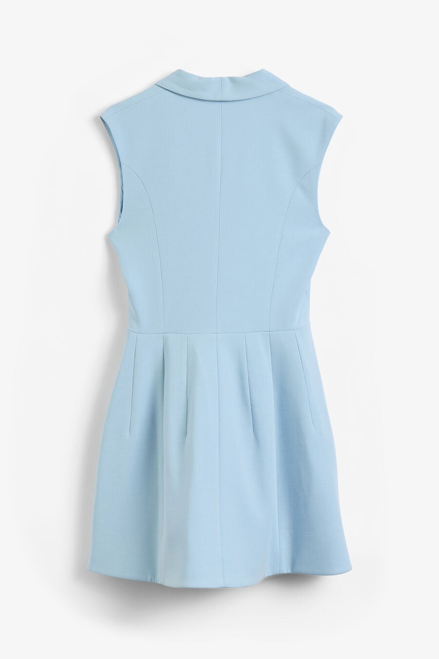 DESTENE HOURGLASS MINI DRESS in colour Soft Blue
