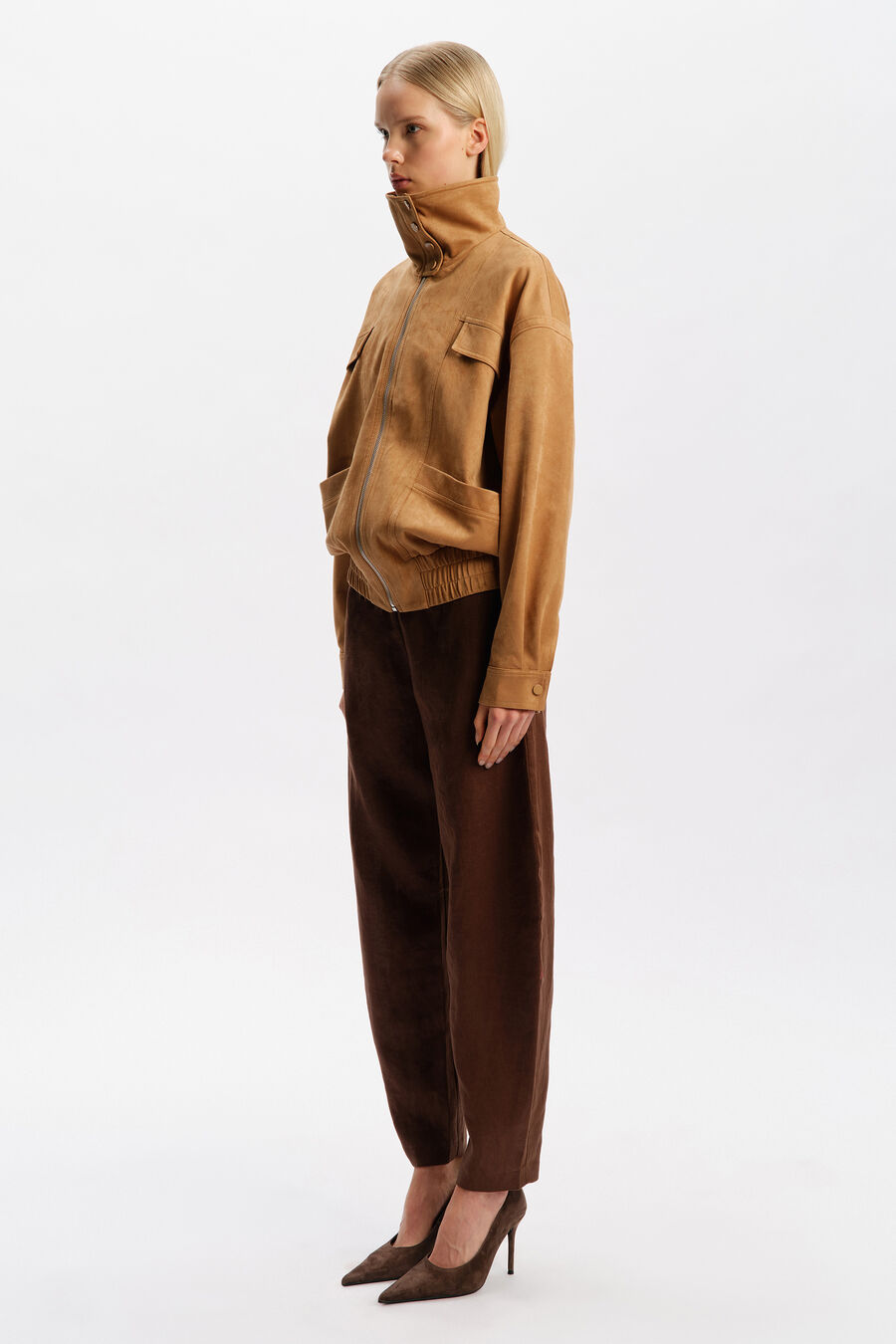 Regina Faux Suede Jacket