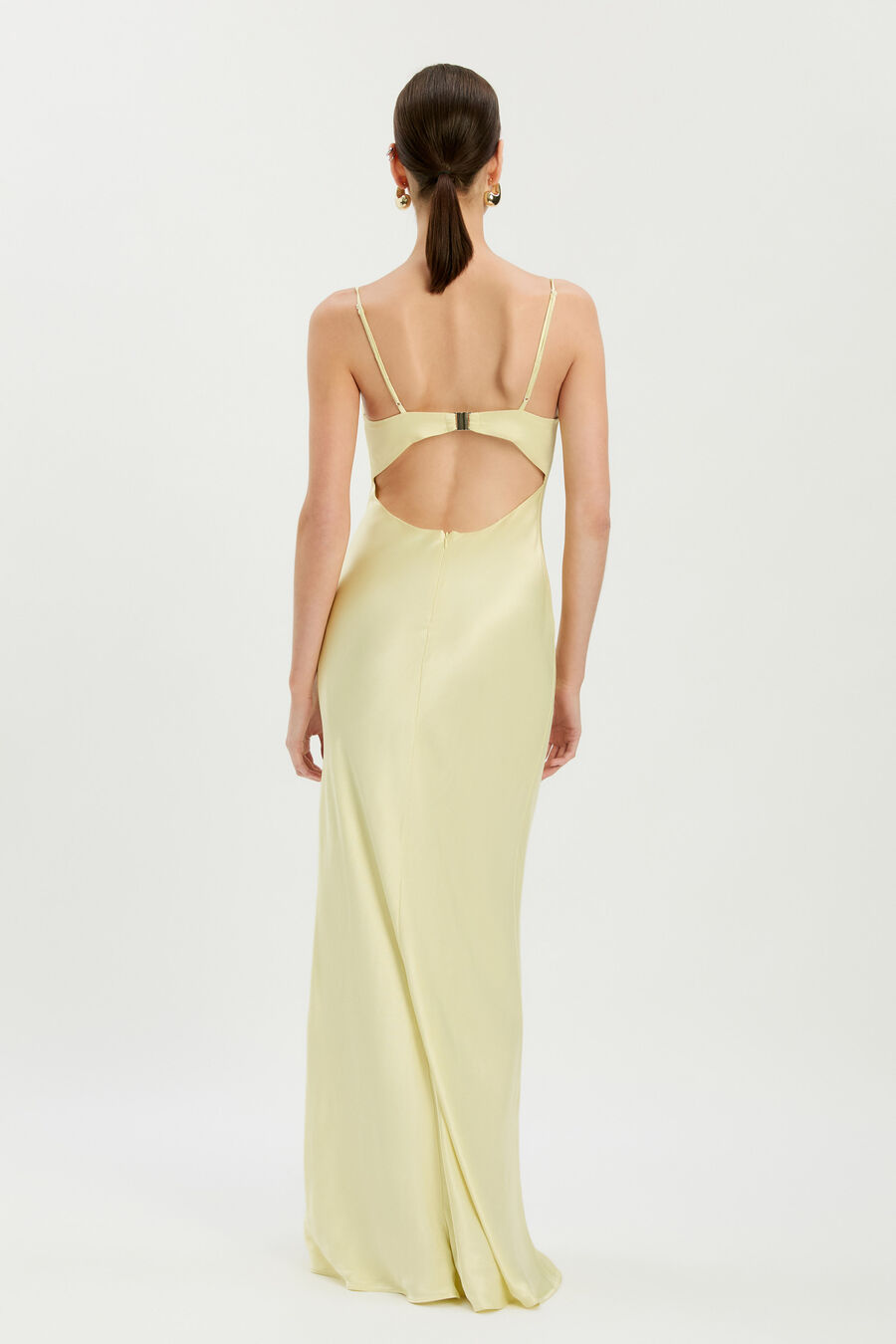 Devin Satin Maxi Dress