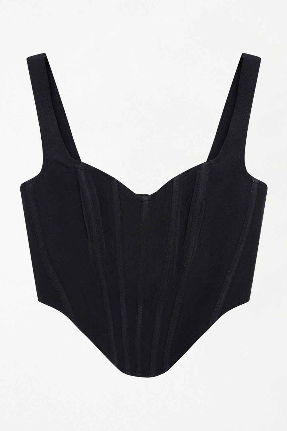 Black 2025 bustier corset