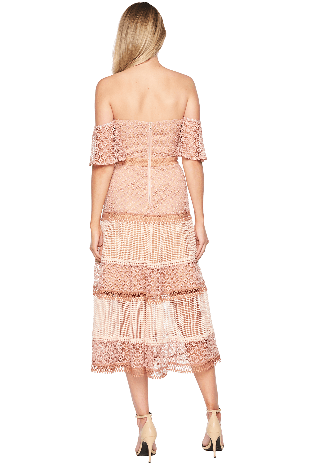 bardot kristen lace dress