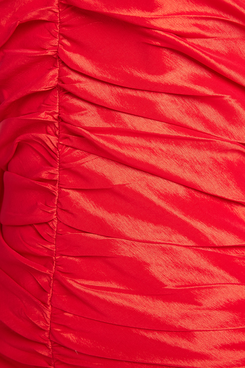 MARISSA MINI DRESS in colour HIGH RISK RED