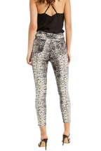 KHLOE SNAKE JEAN in colour BRIGHT WHITE