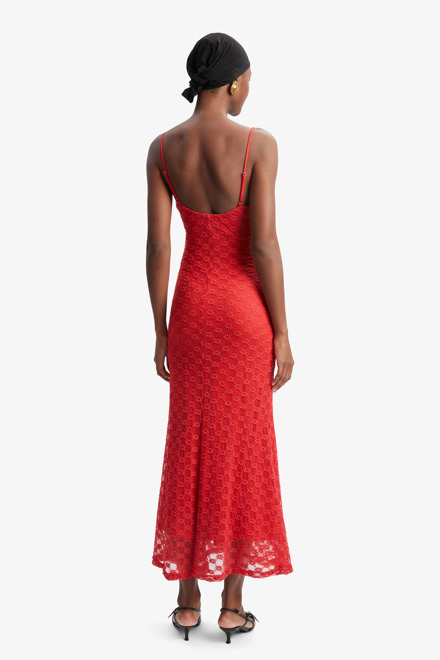 Adoni Mesh Midi Dress