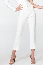 THERESE BUCKLE PANT in colour CLOUD DANCER