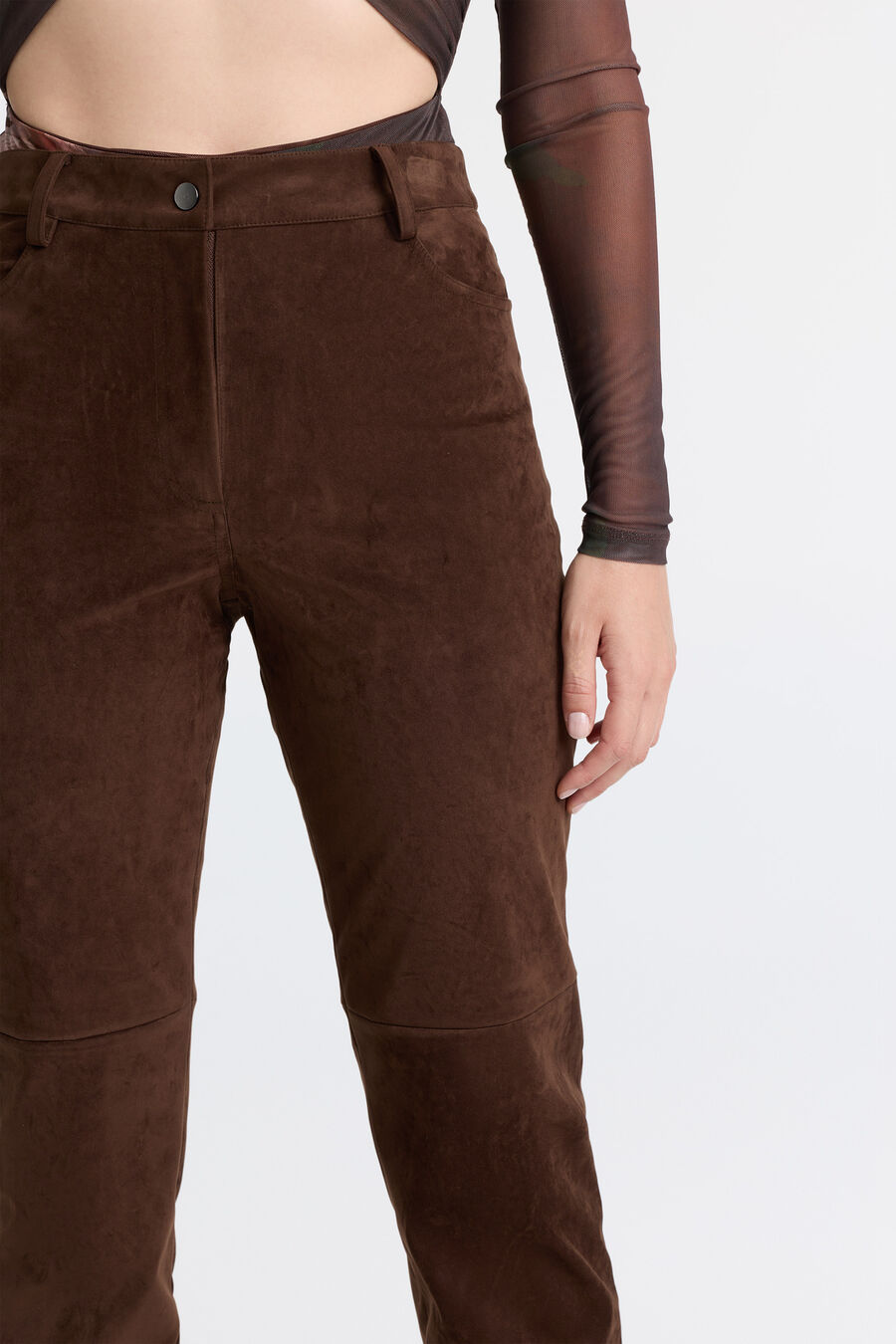 Nia Vegan Suede Pant