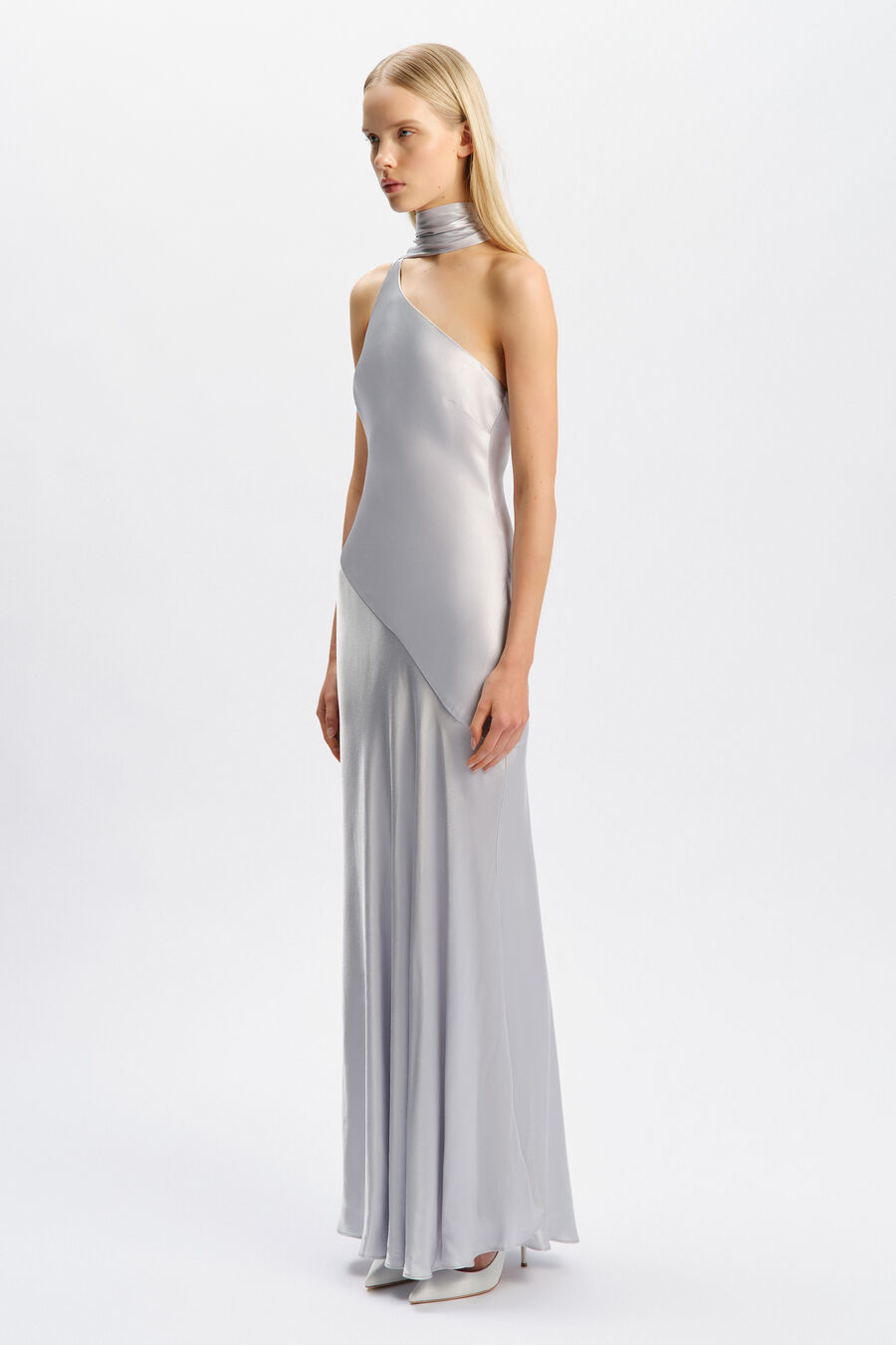 Mina Necktie Maxi Dress