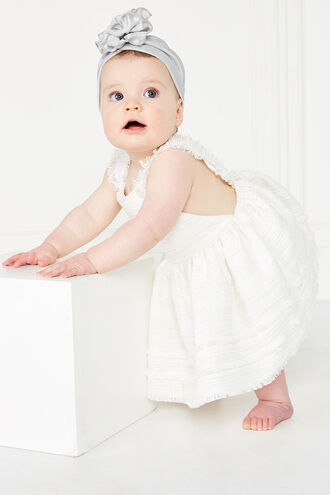 MELANIA BOUCLE GROW in colour BRIGHT WHITE