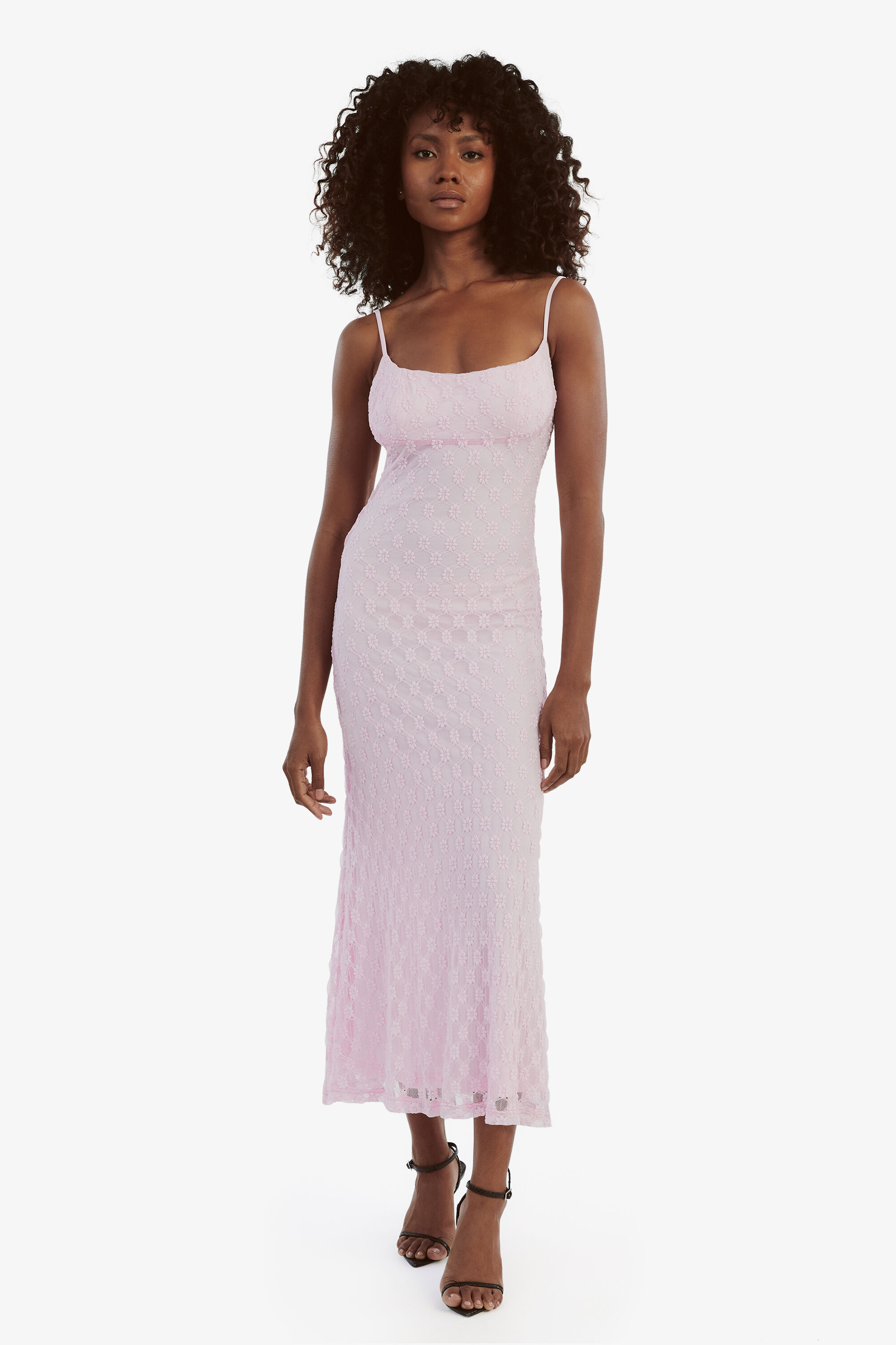 Pink Dresses Bardot