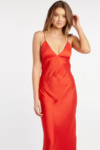 JASSIE SLIP DRESS in colour FIESTA