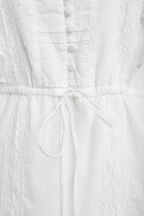 HENRIETTA MINI DRESS in colour CLOUD DANCER