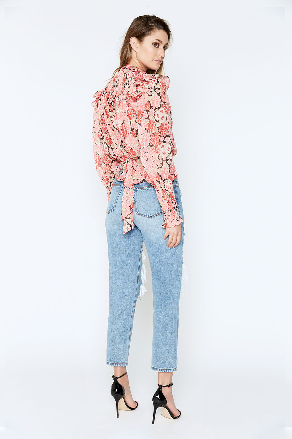 Bardot remi blouse clearance