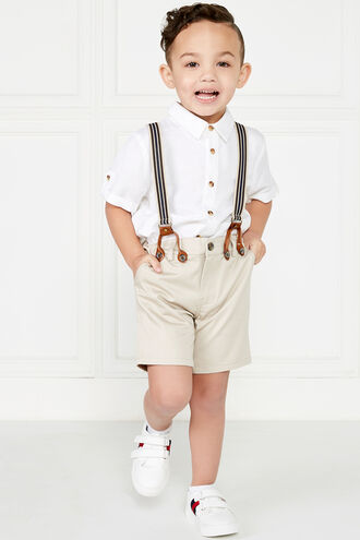 OWEN S/S LINEN SHIRT in colour BRIGHT WHITE