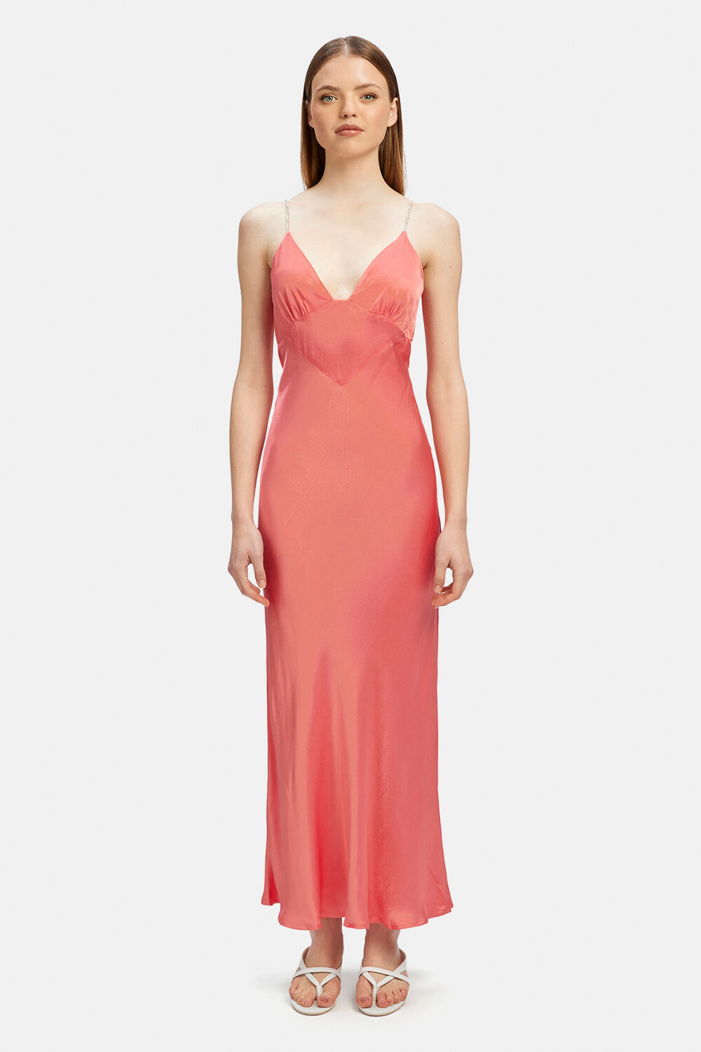CAPRI DIAMONTE SLIP DRESS