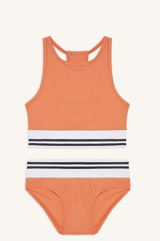 ZARA TWO PIECE BIKINI in colour FLAME