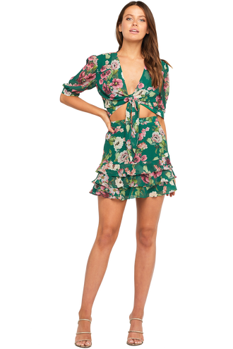 TIFFANY FLORAL TOP in colour AMAZON