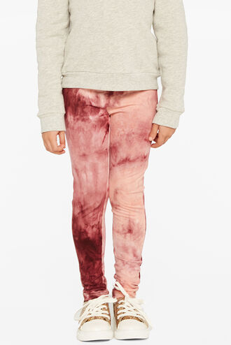 TIE DYE LEGGING in colour MAUVEWOOD