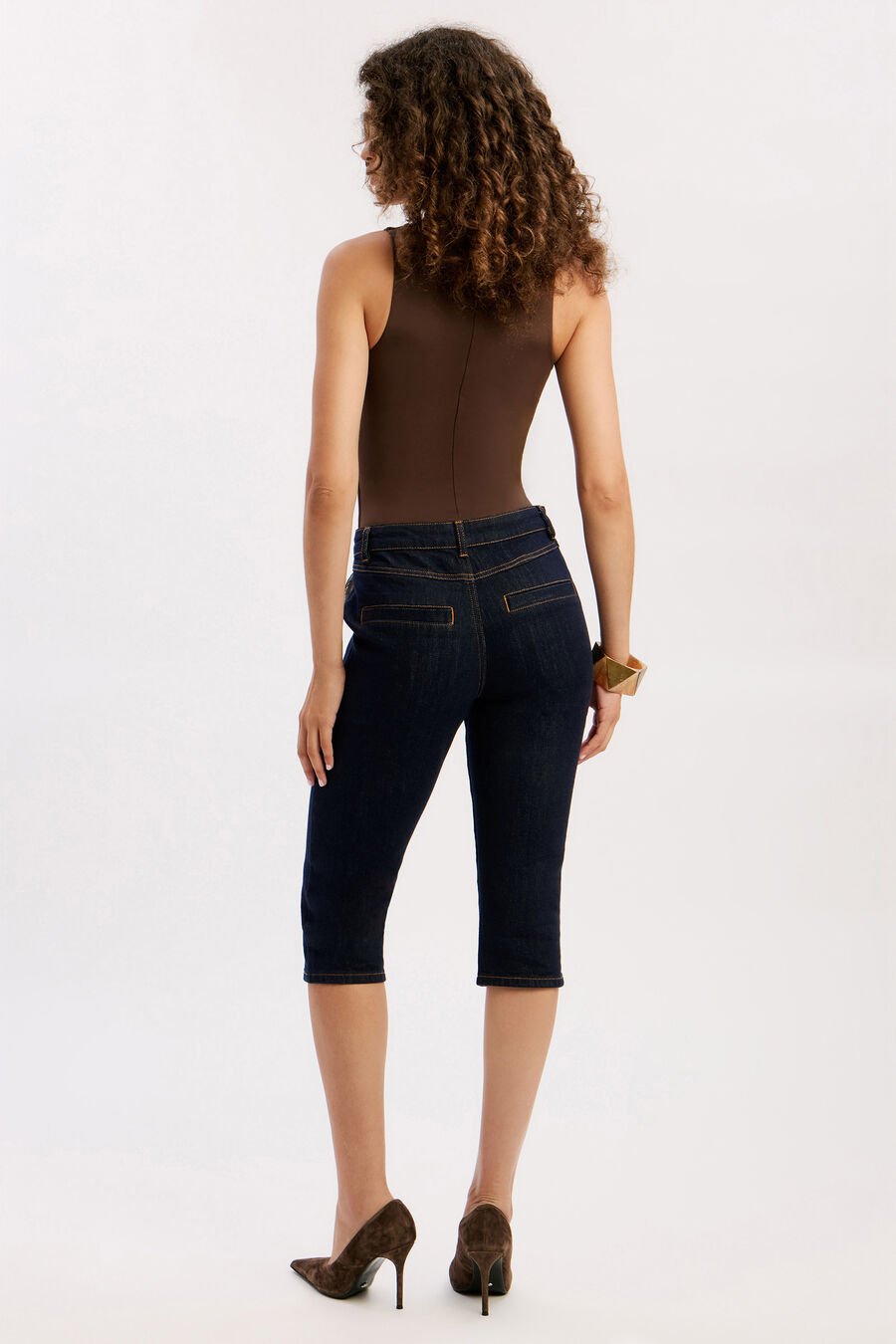 Bruna Pedal Pusher Jean