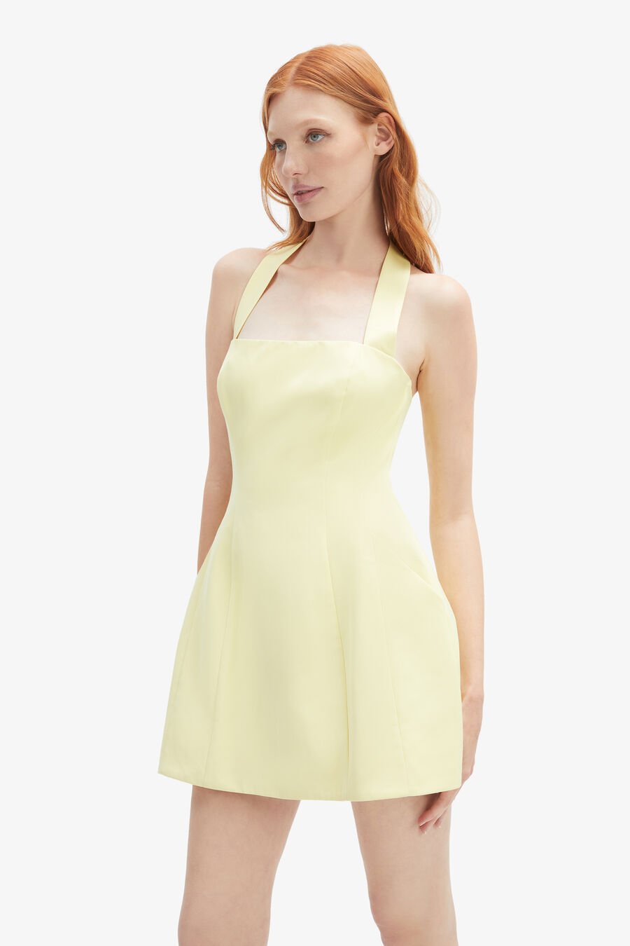 Nevelle Hourglass Halter Dress