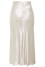 MIDI SLIP SKIRT in colour RAINY DAY