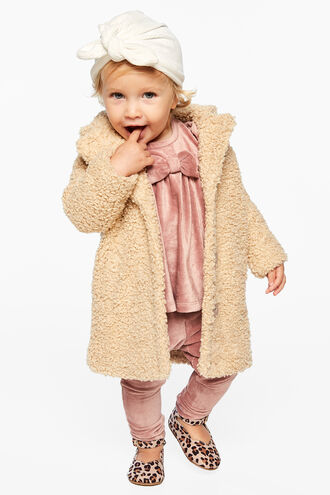 IZZY LONG COAT in colour ANTIQUE WHITE