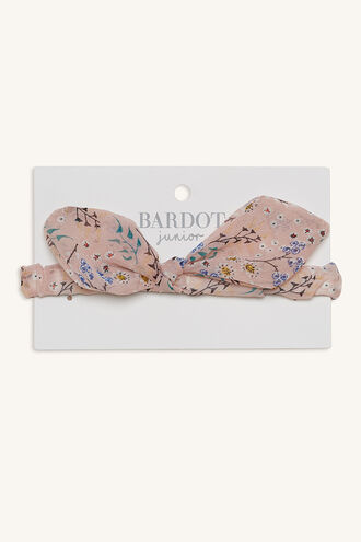 MINOLI BOW HEADBAND in colour BRIGHT WHITE