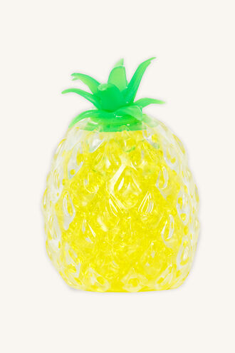 SQUISHY WATER ORB PINEAPPLE in colour BRIGHT WHITE