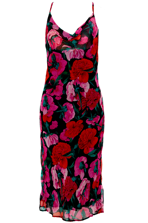 ROSETTA SLIP DRESS in colour TAP SHOE