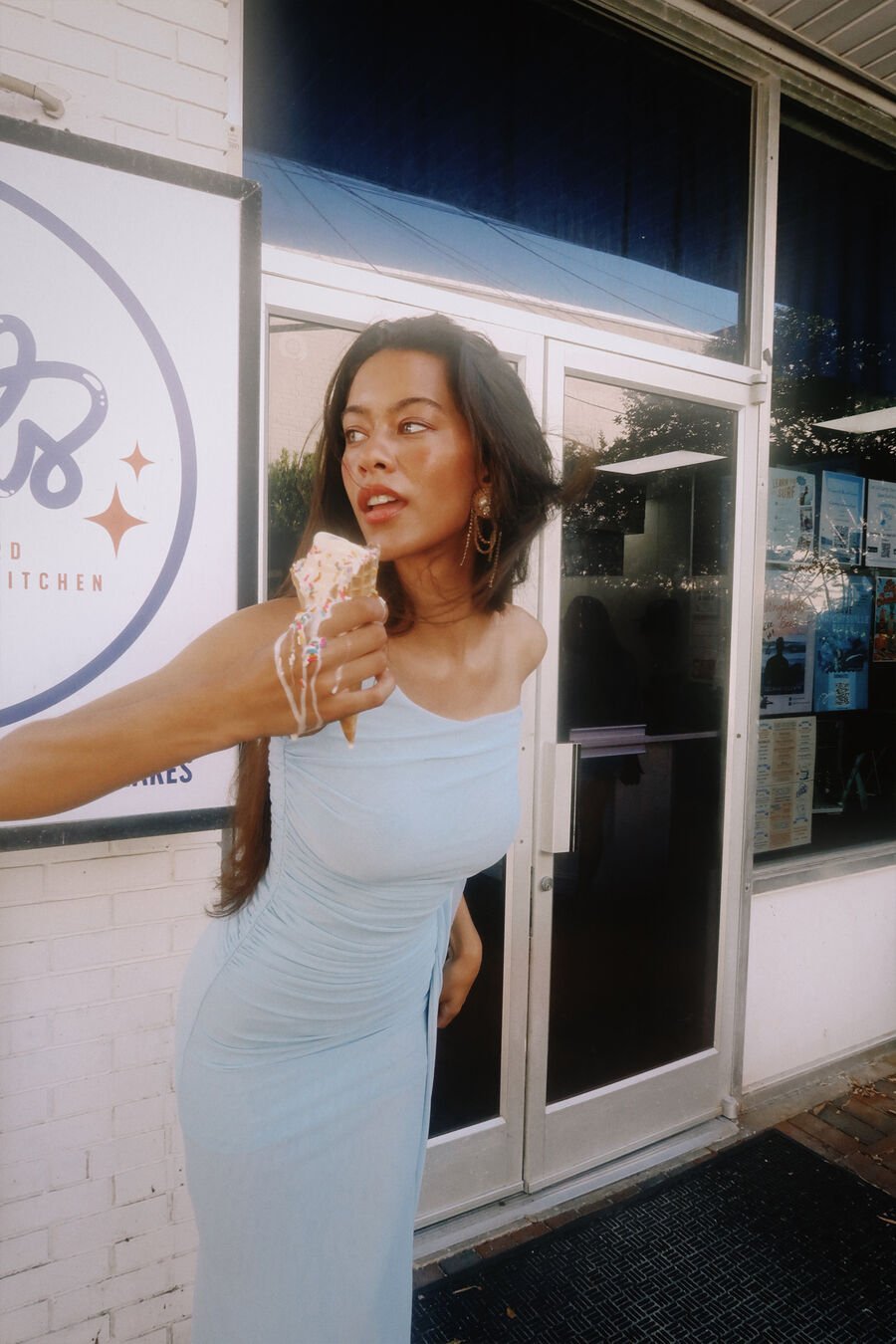 Layana Asym Maxi Dress