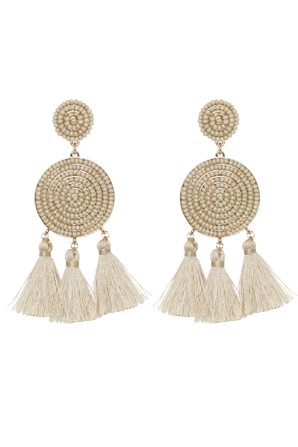 Beaded Fringe Earrings Ladies Accessories & Jewellery Bardot