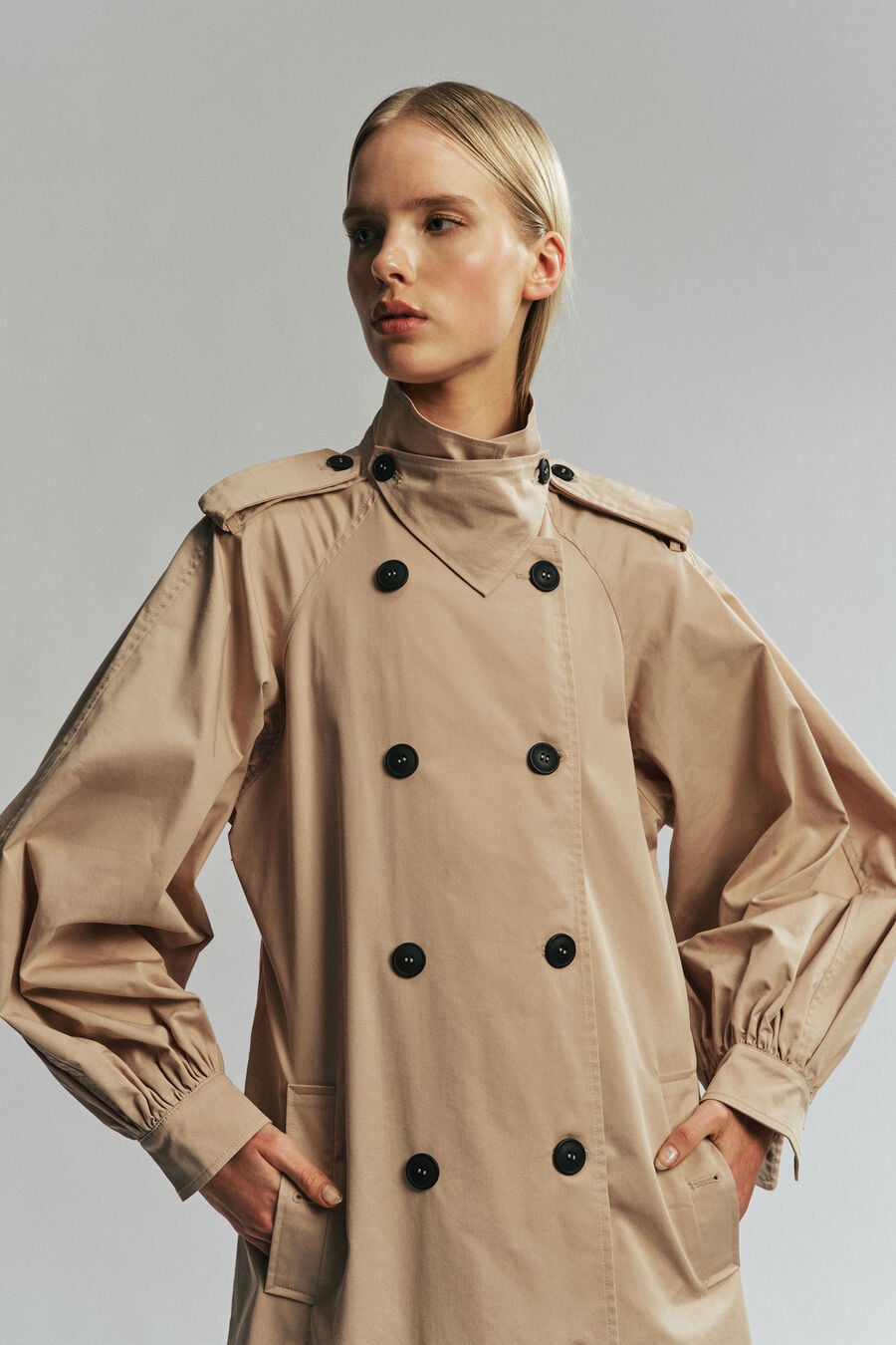 Sorelle Longline Trench Coat