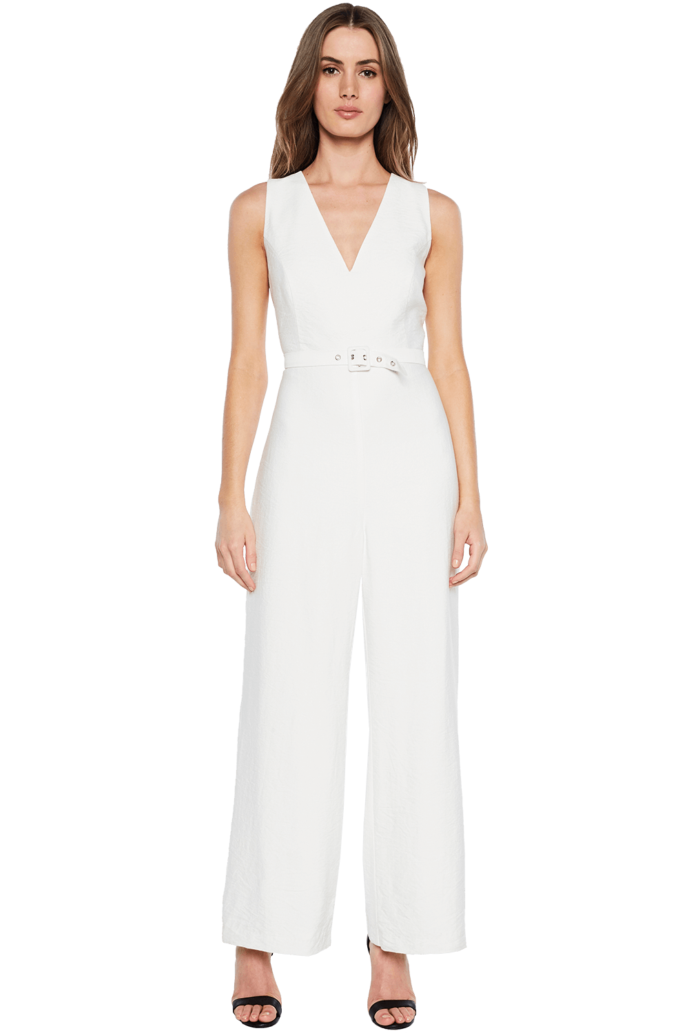 bardot cut out jumpsuit
