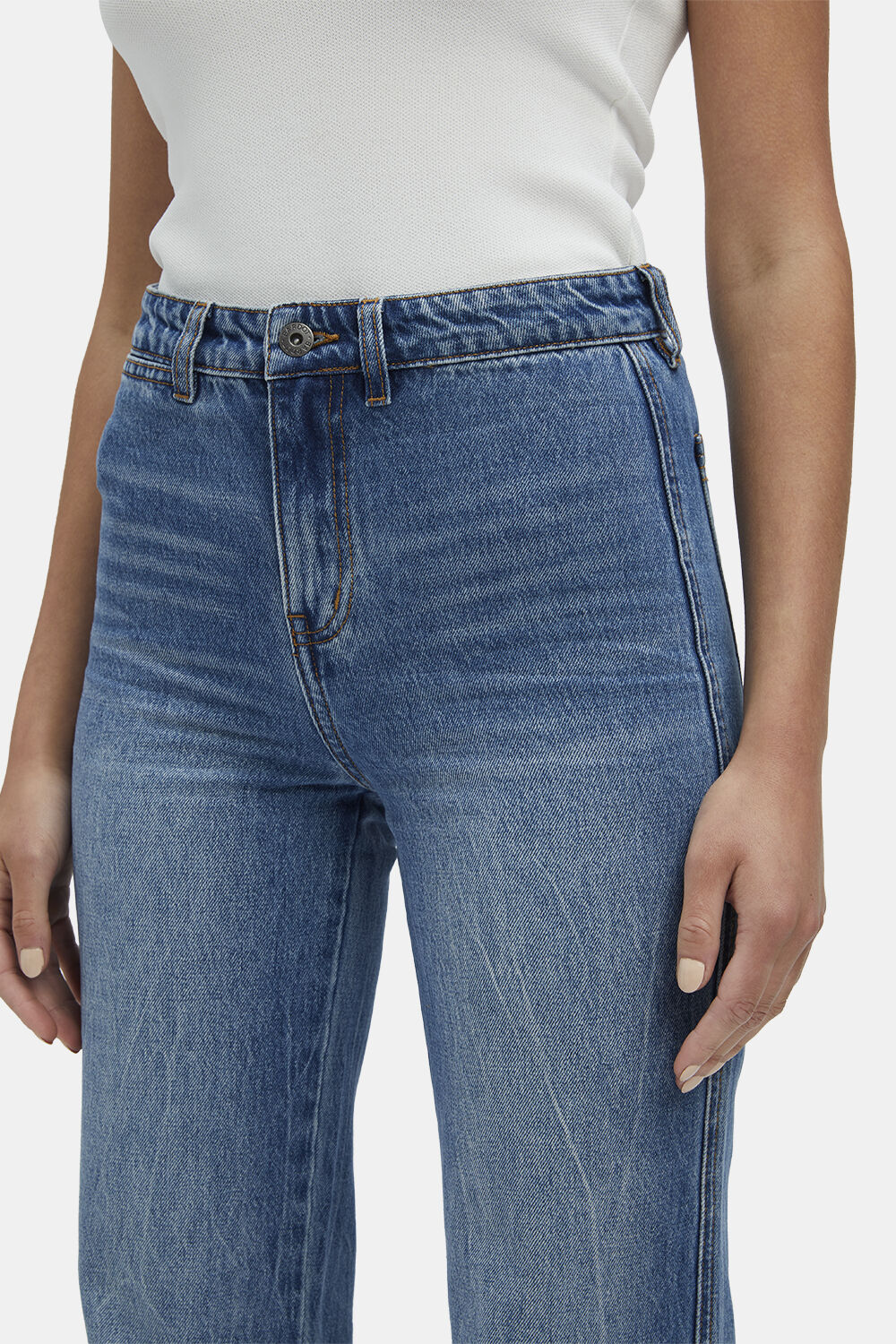 Birkin Flare Leg Jean in Vintage | Bardot