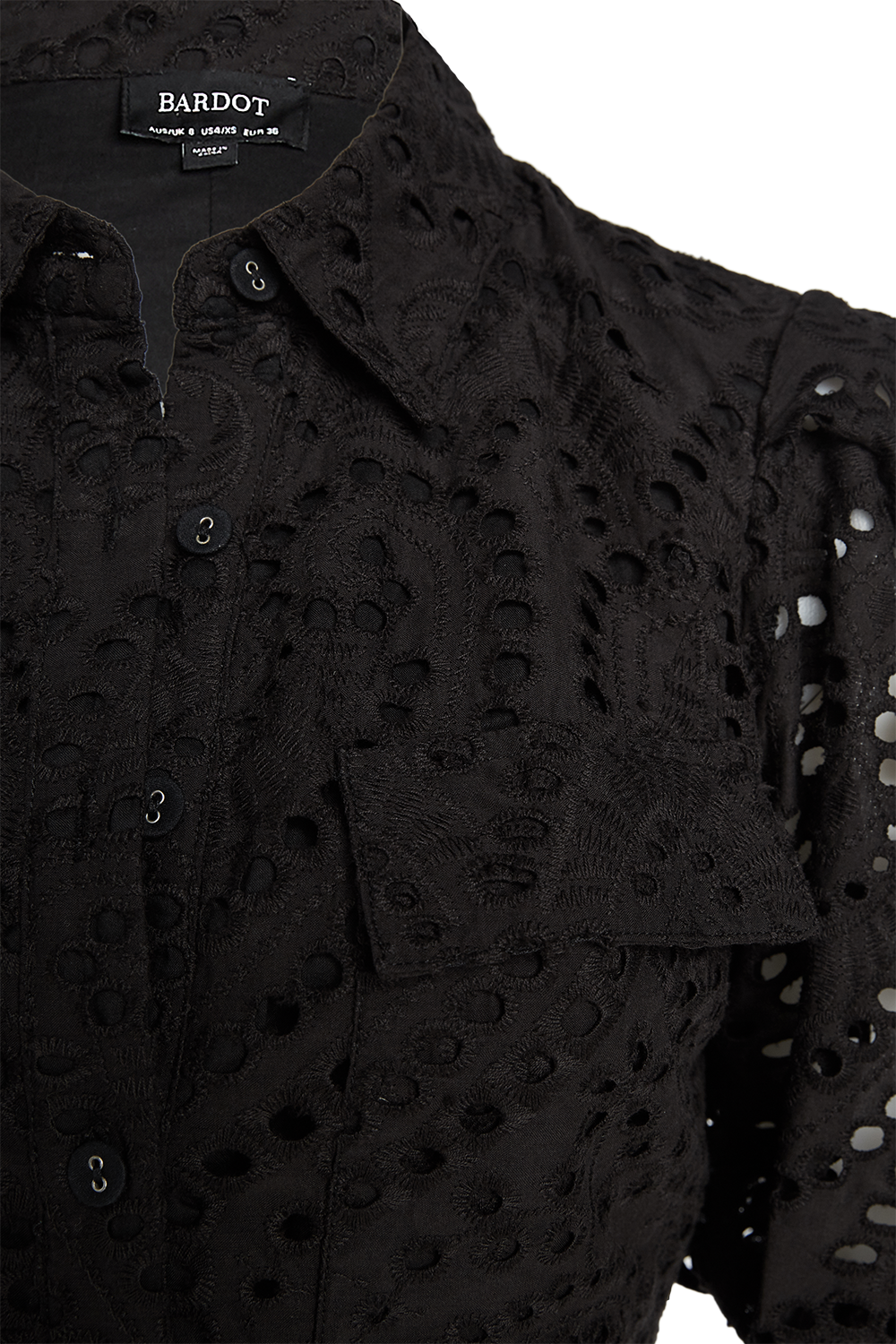 BRODY MINI DRESS in colour CAVIAR