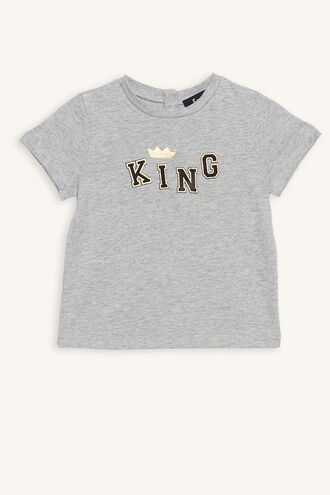 KING TEE in colour VAPOR BLUE
