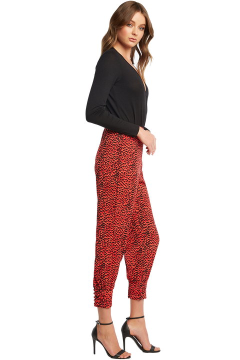 WRAP OVER BODYSUIT in colour CAVIAR