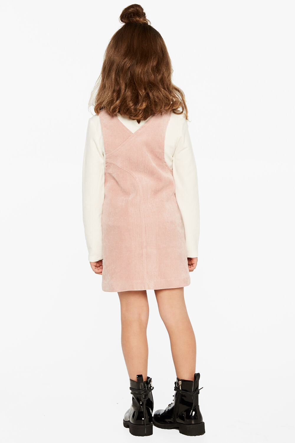 ELSA CORD PINNY in colour SILVER PEONY